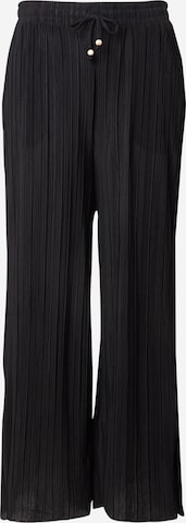 Wide Leg Pantalon 'El44if' Z-One en noir : devant