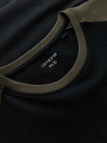 Ombre Shirt in Groen