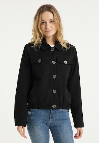 DreiMaster Vintage Between-season jacket in Black: front