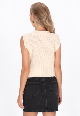 Pull-over IZIA en blanc