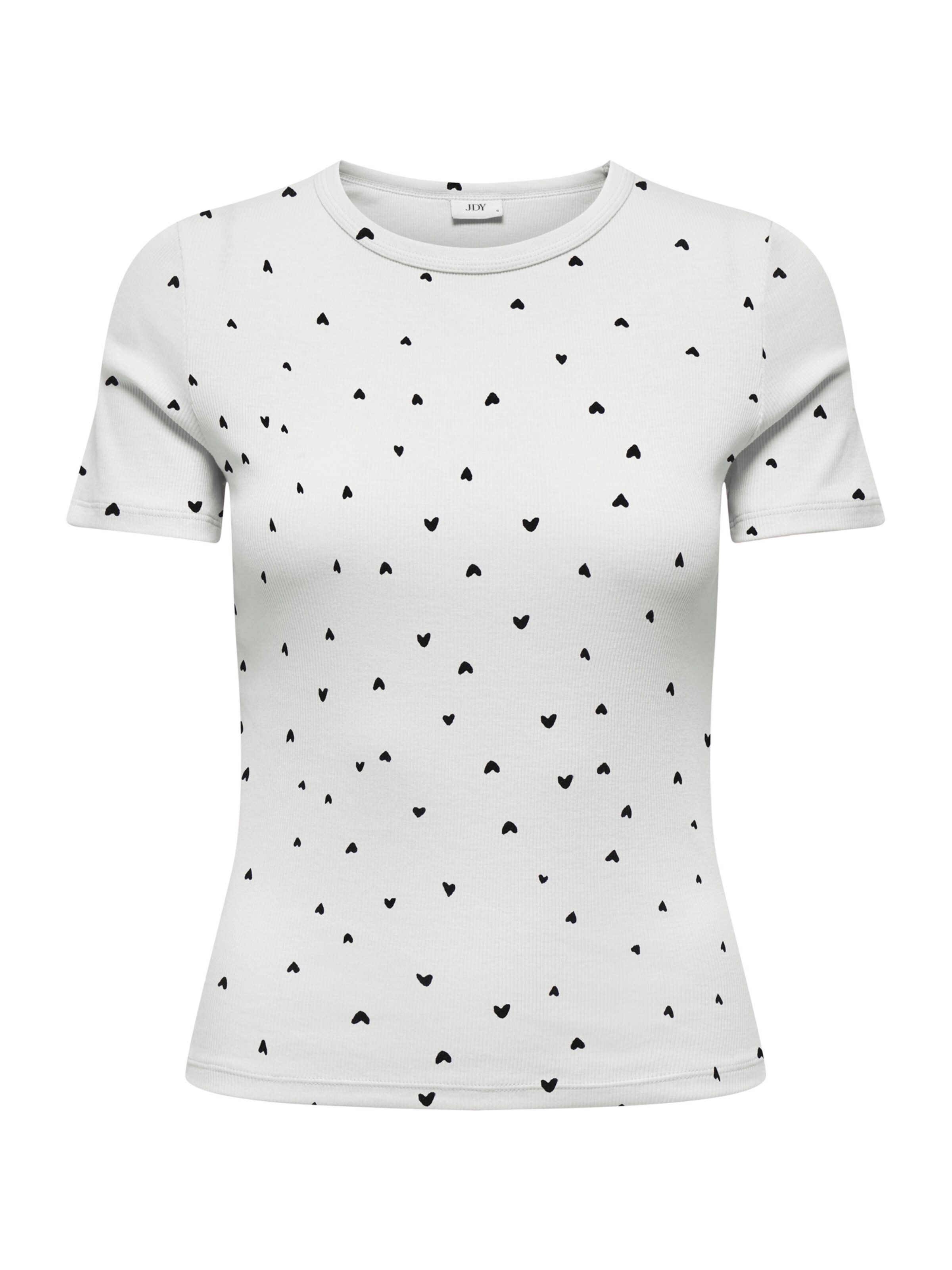 JDY Shirt 'JDYLUCKY' in White: front