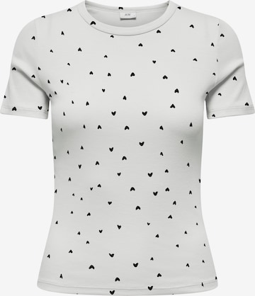 JDY Shirt 'JDYLUCKY' in White: front