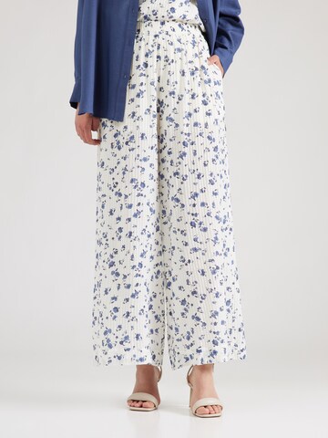 MSCH COPENHAGEN Wide leg Trousers 'Falisha' in Blue: front