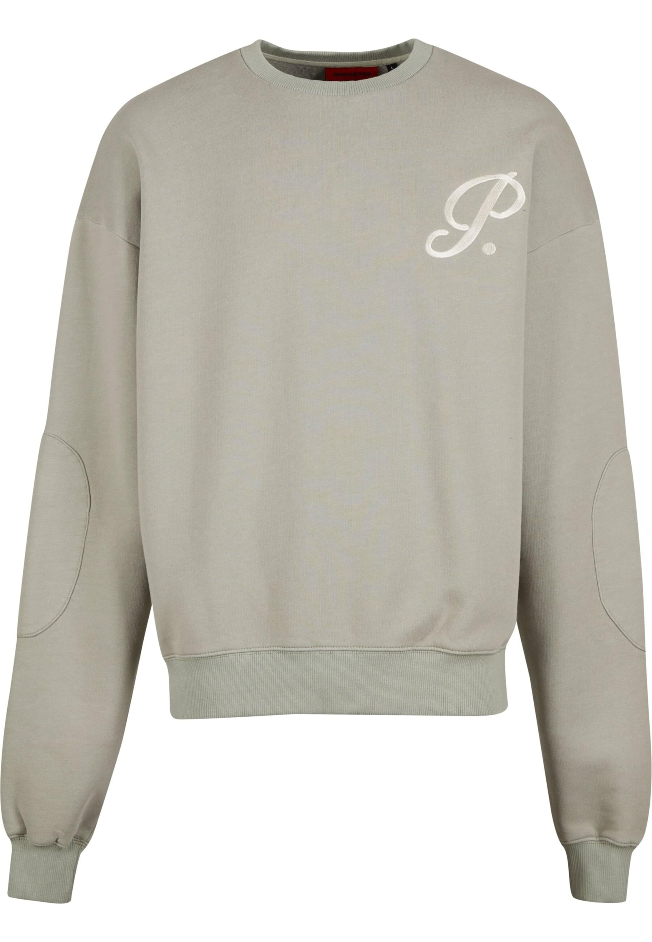 Prohibited Sweatshirt 'Soho' in Grau: Vorderseite