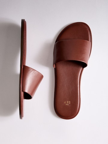 The Set Mules in Brown