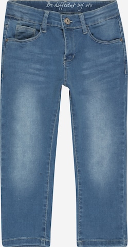 Jeans de la STACCATO pe albastru: față