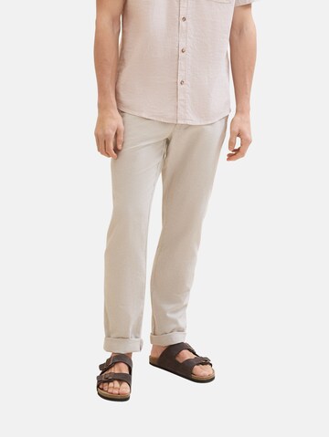 TOM TAILOR Regular Chino in Beige: voorkant