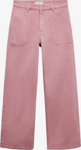 MANGO TEEN Jeans 'Utility2' in Pink: predná strana