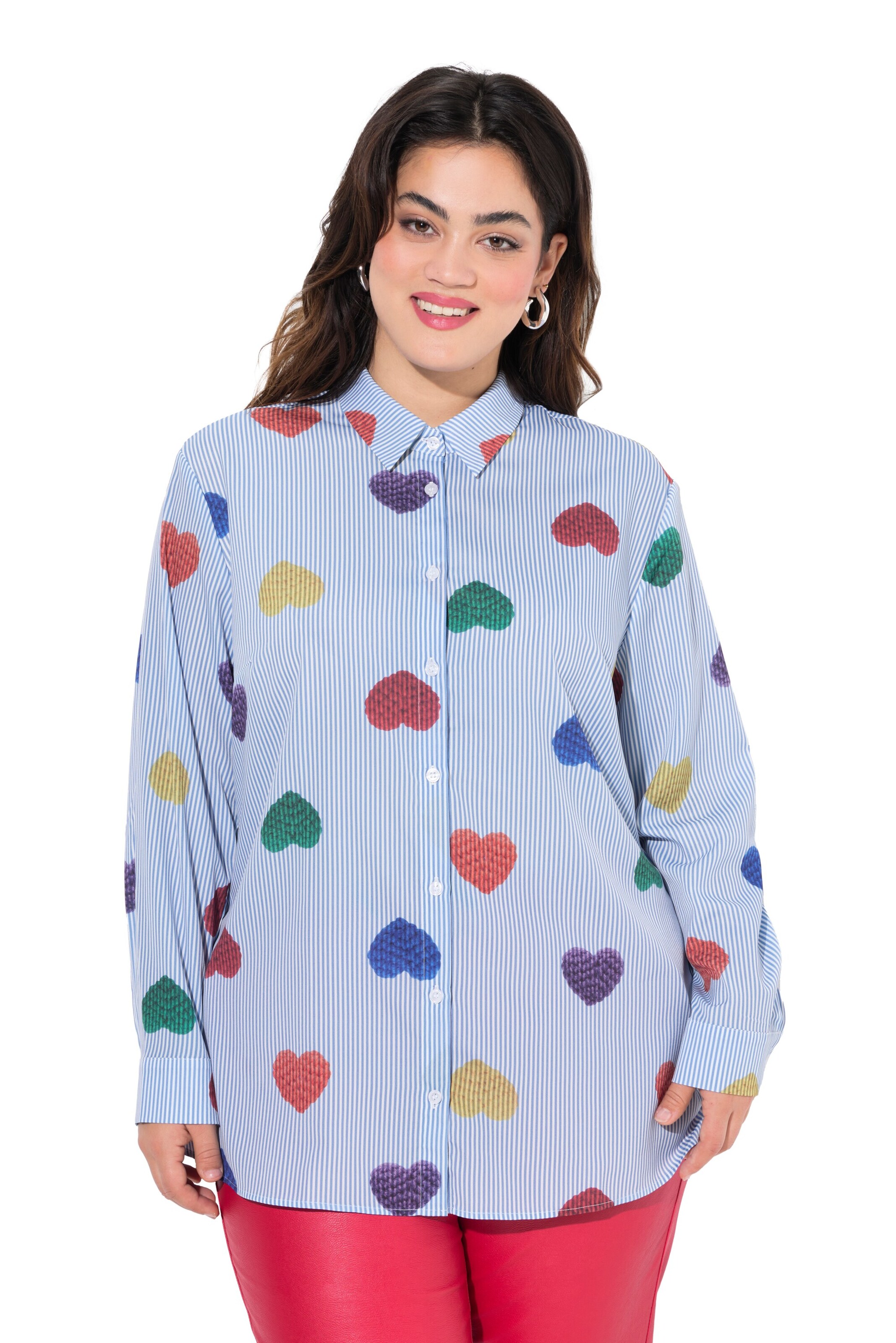 Angel of Style Blouse in Blauw: voorkant