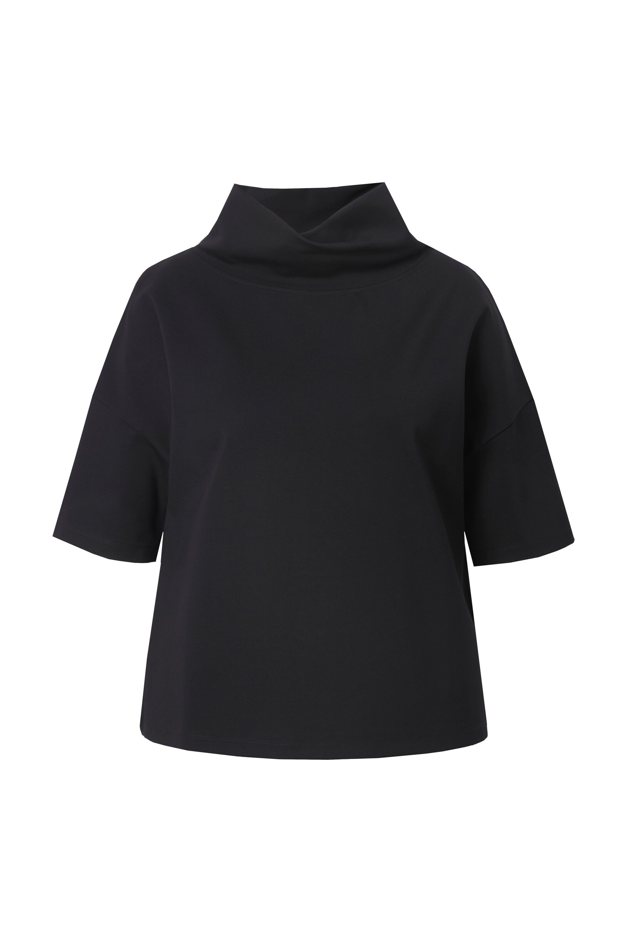 Ulla Popken Sweatshirt in Black: front