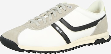 Sneaker bassa 'Zayn' di BOSS in grigio: frontale