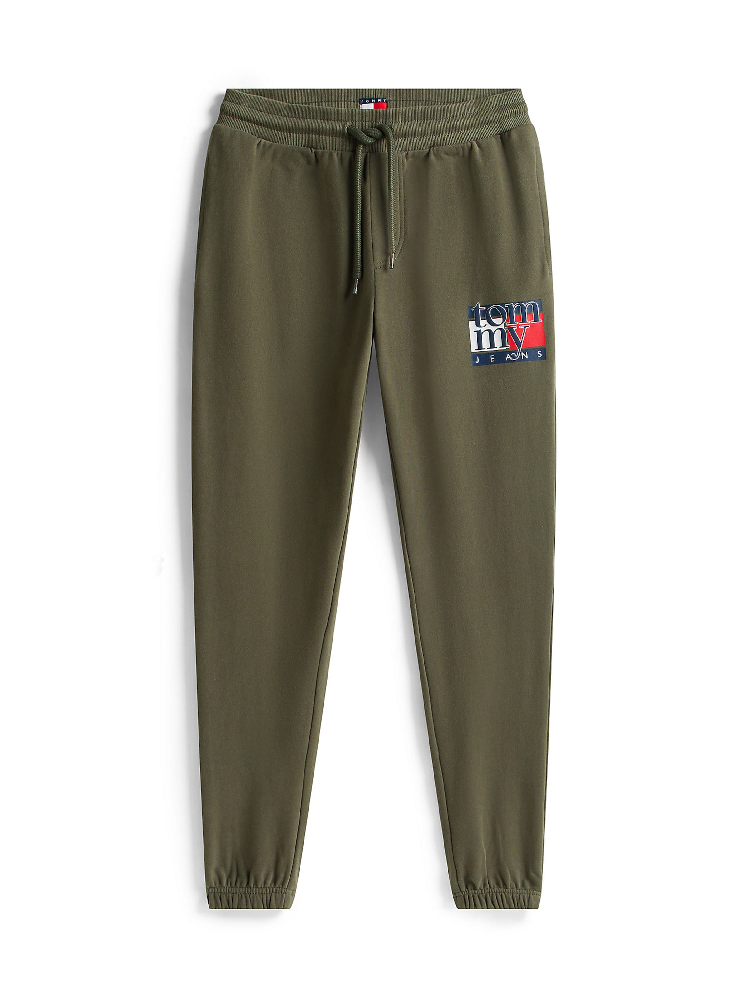 Tommy Jeans Pants in Green: front