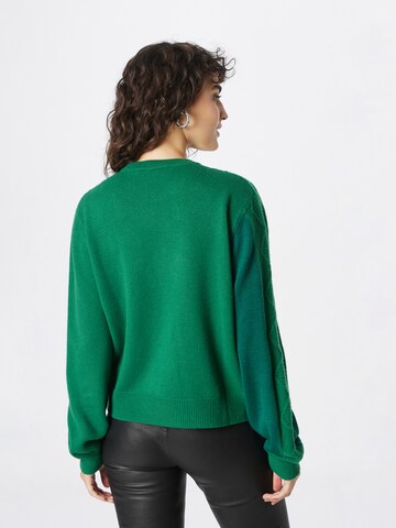 Love Moschino Sweter 'MAGLIA' w kolorze zielony