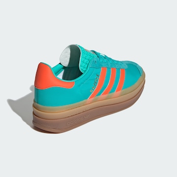ADIDAS ORIGINALS - Sapatilhas baixas 'Gazelle Bold' em verde