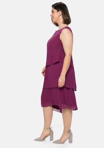 Robe de cocktail SHEEGO en violet