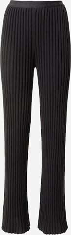 ICEBERG Flared Trousers in Black: front