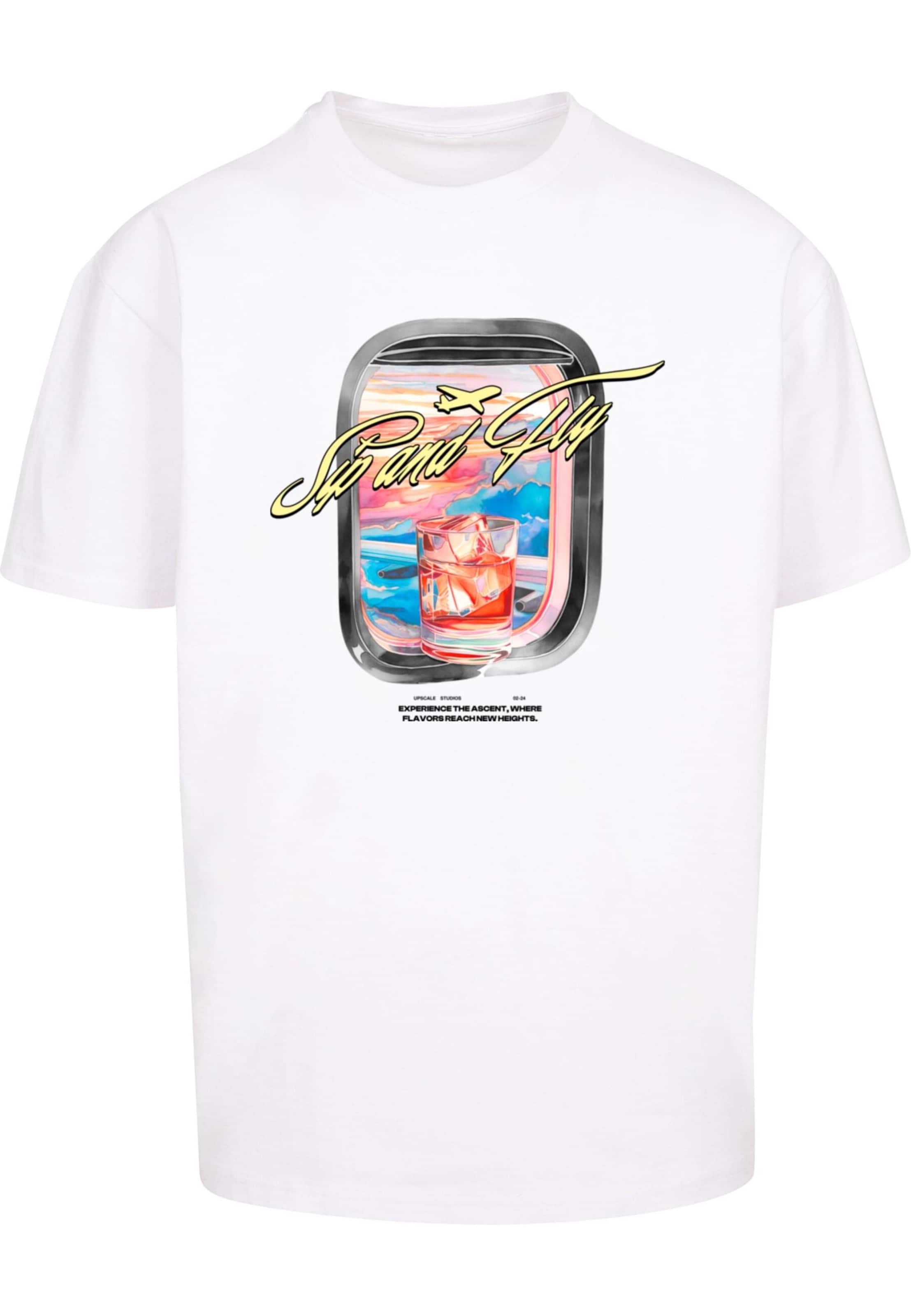 MT Upscale Shirt 'Compton' in Wit: voorkant