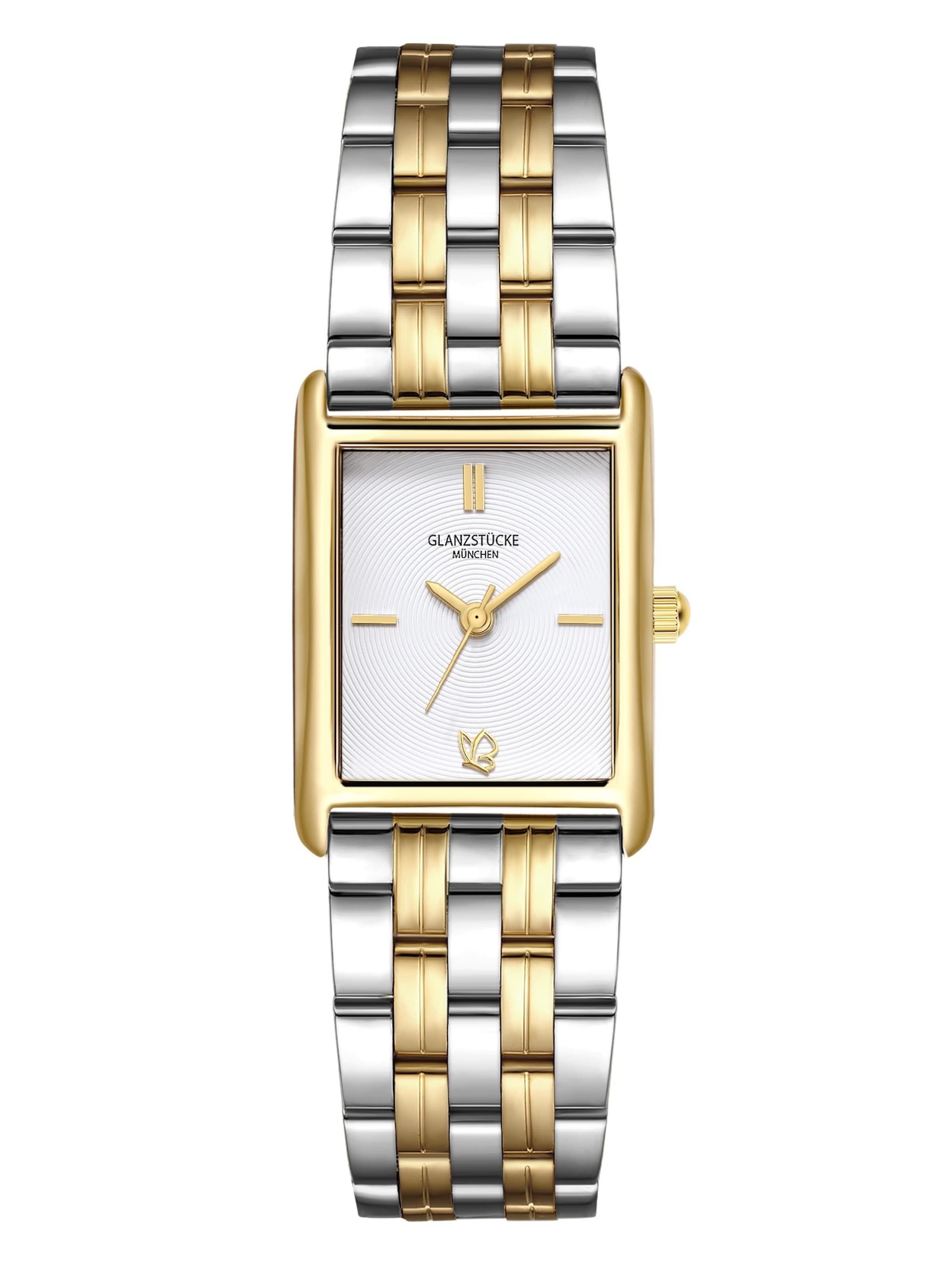 Glanzstücke München Analoog horloge in Zilver: voorkant