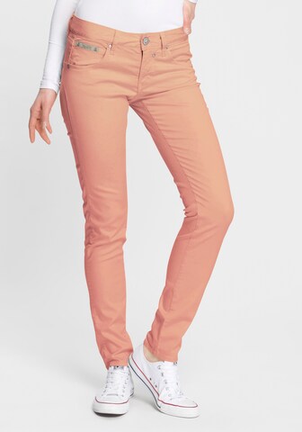 Herrlicher Slimfit Jeans in Orange: predná strana