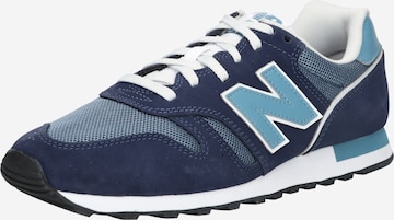 Sneaker bassa '373' di new balance in blu: frontale