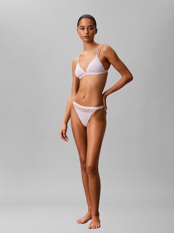 Triangle Soutien-gorge Calvin Klein en violet