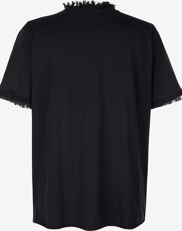 MIAMODA Shirt in Black