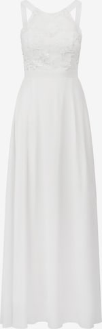 Kraimod Вечернее платье в Белый: спереди