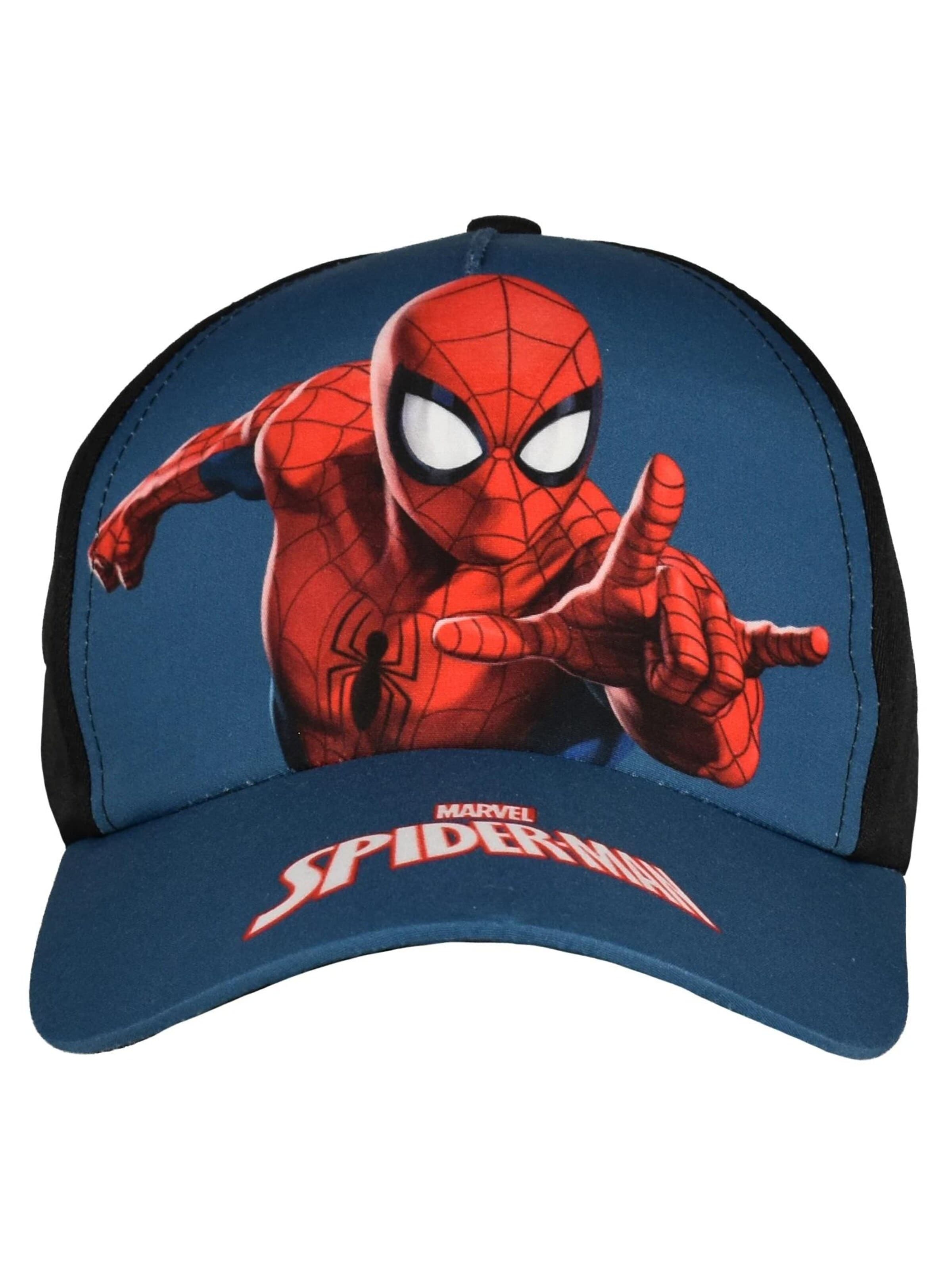 SPIDERMAN Hat 'Marvel' in Blue: front