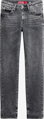 Superdry Slimfit Jeans in Grijs: voorkant