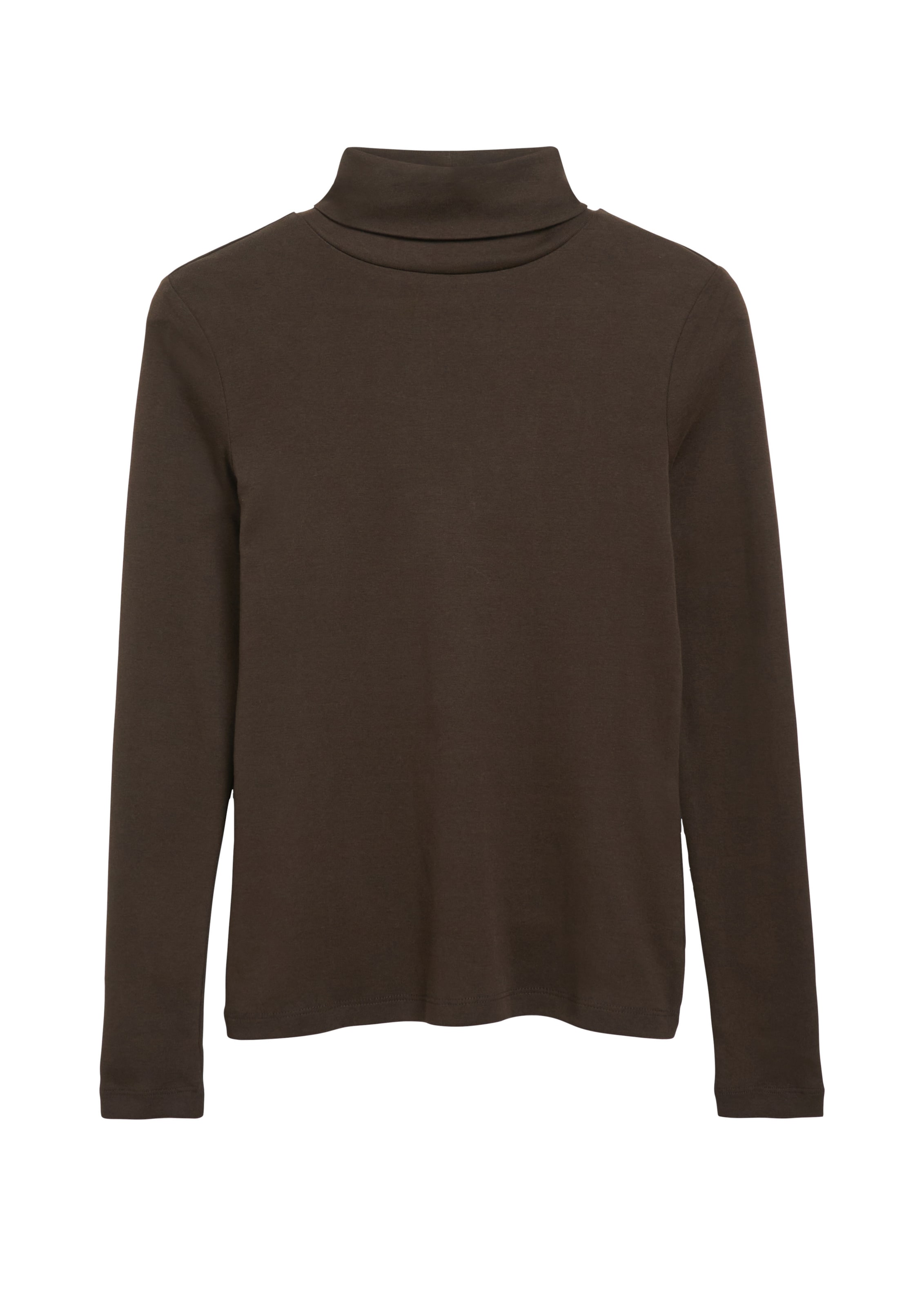 s.Oliver Shirt in Bruin: voorkant
