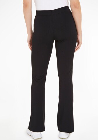 Tommy Jeans Flared Leggings in Zwart