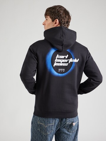 KARL LAGERFELD JEANS Свитшот 'ESSENTIAL' в Черный: спереди