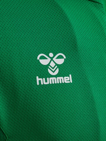 Hummel Sportsweatjacke in Grün