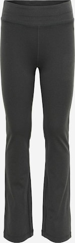 évasé Pantalon de sport Only Play Girls en gris : devant