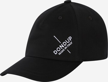 Casquette Dondup en noir : devant