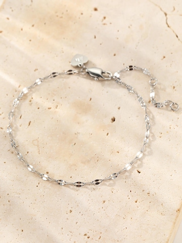 Bracelet 'Dainty Rolo Chain' Hey Happiness en argent