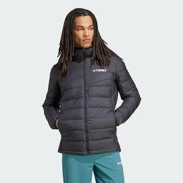 ADIDAS TERREX Outdoor jacket in Black: front