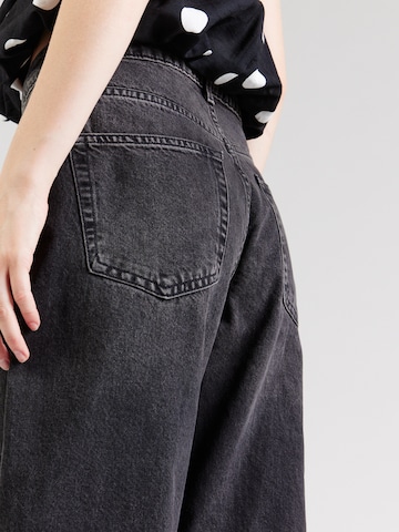 TOPSHOP Barrel Džínsy - Čierna