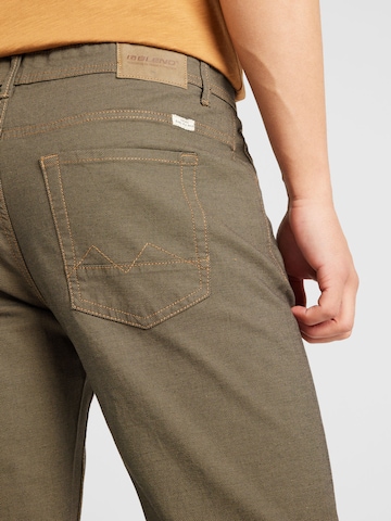 BLEND Slimfit Hose in Braun