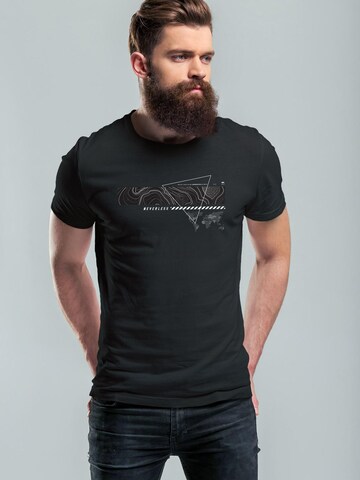 Neverless Shirt 'future street style' in Black