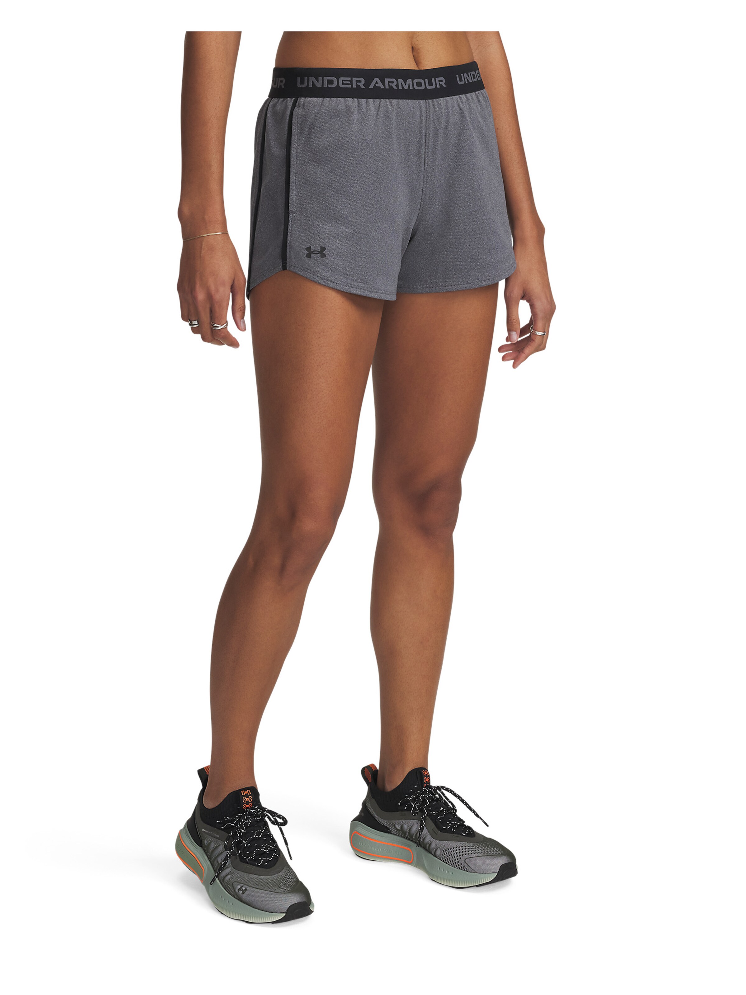 UNDER ARMOUR Regular Sports trousers 'Play Up' in Grey