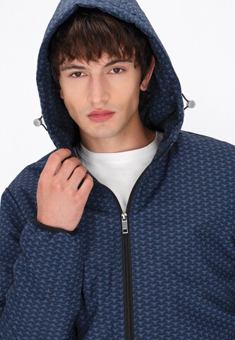 Veste mi-saison MO en bleu