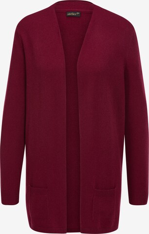 Cardigan Goldner en rouge : devant