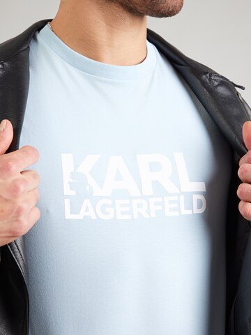 T-Shirt Karl Lagerfeld en bleu