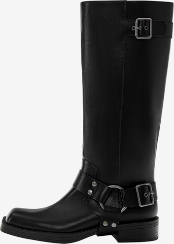 Pull&Bear Boot in Black