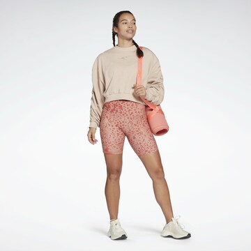 Reebok Sportief sweatshirt in Beige