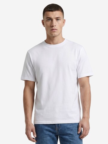 JACK & JONES Shirt 'Cotton Relaxed'‌‌ in Blau