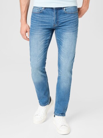 FARAH Regular Jeans in Blue: front