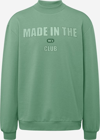 ABOUT YOU Sweatshirt 'Marek Sweater' in Green: front