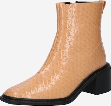 Stivaletto 'Annie' di Dorothy Perkins in beige: frontale